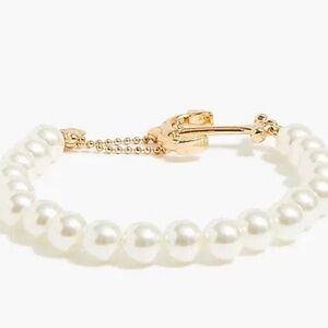 J. Crew Cream Pearl Bracelet